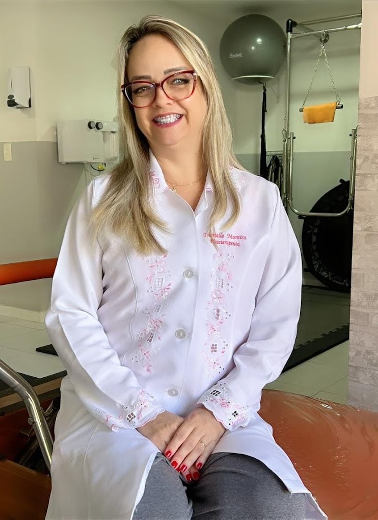 Danielle Moreira, fisioterapeuta domiciliar na Barra da Tijuca